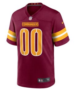 Alternative view of Austin Ekeler Washington Commanders Nike Game Player Jersey - Burgundy