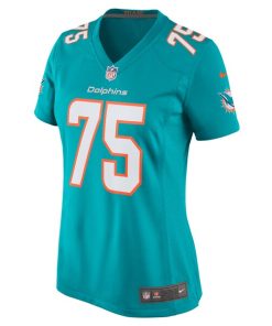 Alternative view of Jack Driscoll Miami Dolphins Nike Women's Team Game Jersey -  Aqua