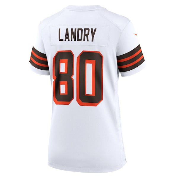 Jarvis Landry Cleveland Browns Nike Women's 1946 Collection Alternate Game Jersey - White - Image 3