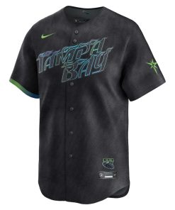 Alternative view of Tampa Bay Rays Nike Limited City Connect Jersey - Mens - Black