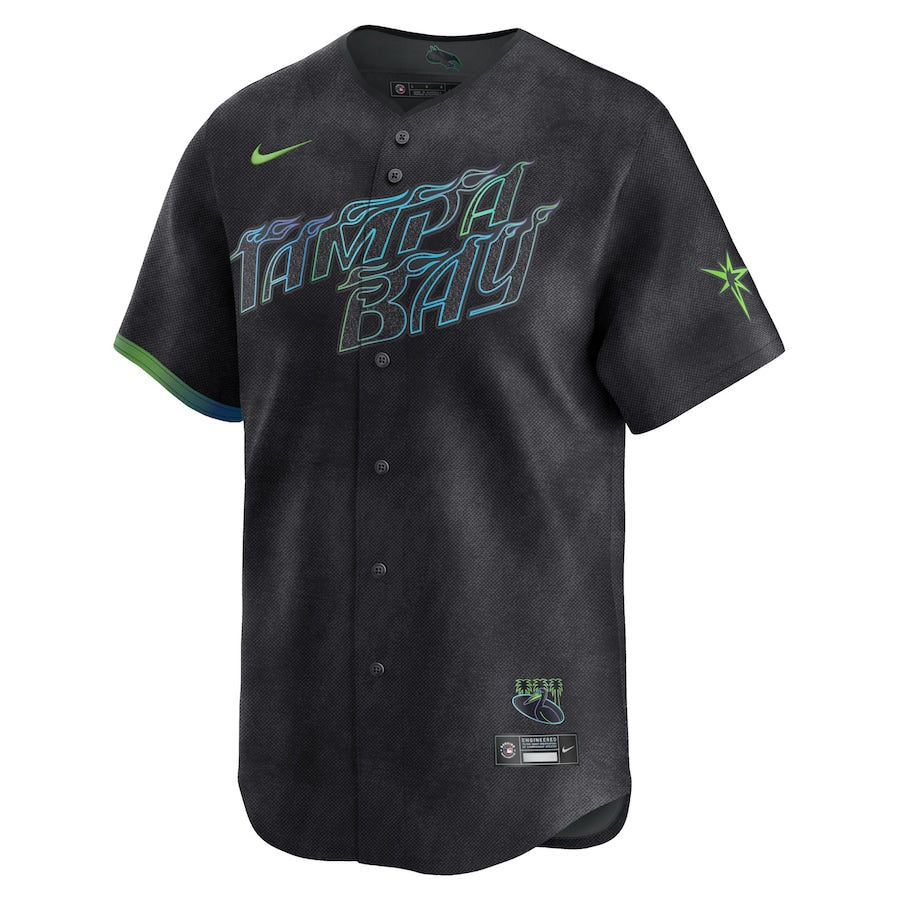 Tampa Bay Rays Nike Limited City Connect Jersey - Mens - Black - Image 2