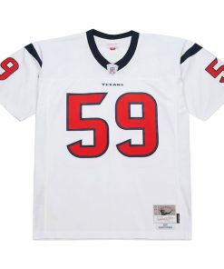 Alternative view of DeMeco Ryans Houston Texans  2006 Legacy Replica Jersey - White