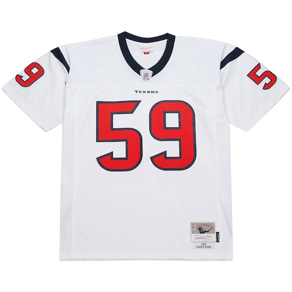 DeMeco Ryans Houston Texans 2006 Legacy Replica Jersey - White - Image 2