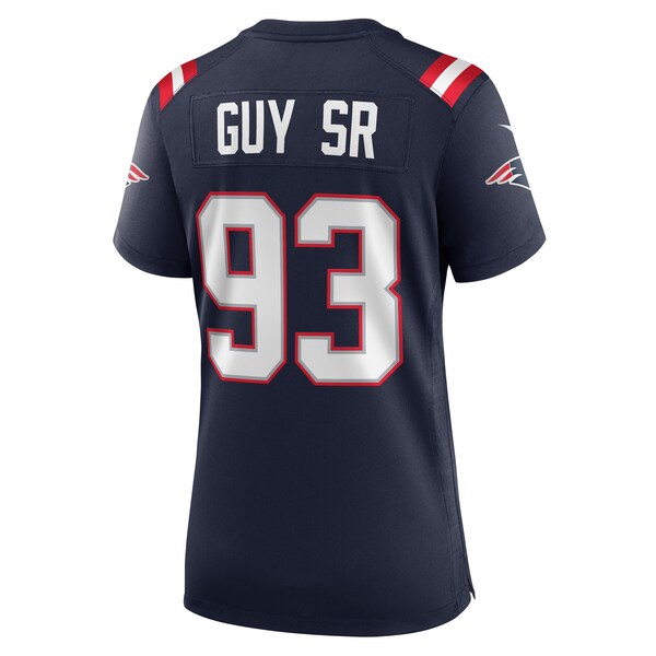 Lawrence Guy New England Patriots Nike Women's Team Game Jersey - Navy - Image 3