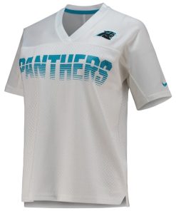 Alternative view of Carolina Panthers Nike Women's Fan Replica Jersey - White