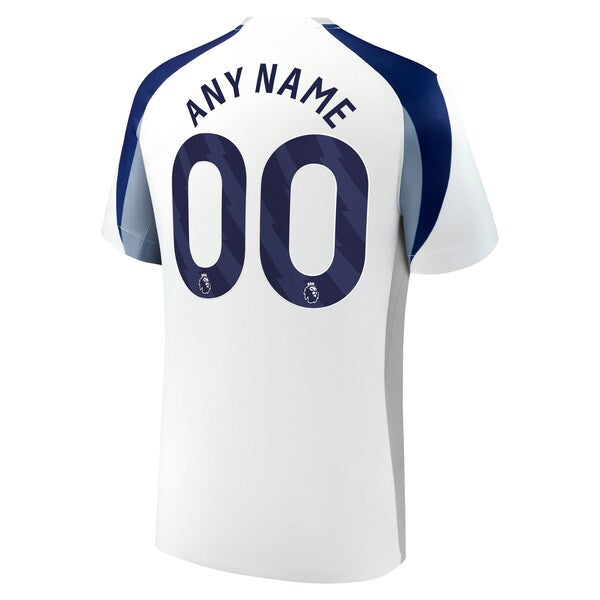 Tottenham Hotspur Nike 2025/26 Home Replica Custom Jersey - White - Image 3