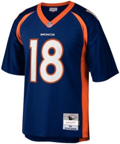 Alternative view of Peyton Manning Denver Broncos Legacy Replica Jersey - Navy