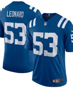 Shaquille Leonard Indianapolis Colts Nike Vapor Limited Jersey - Royal