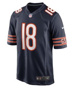 Alternative view of Robert Tonyan Chicago Bears Nike Game Jersey - Navy
