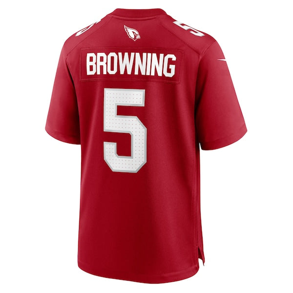 Baron Browning Arizona Cardinals Nike Team Game Jersey - Cardinal - Image 3