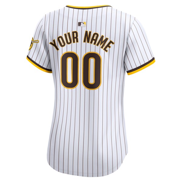 San Diego Padres Nike Women's Home Limited Custom Jersey - White - Image 3