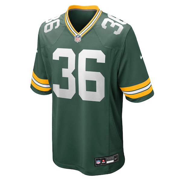 Kamal Hadden Green Bay Packers Nike Team Game Jersey - Green - Image 2