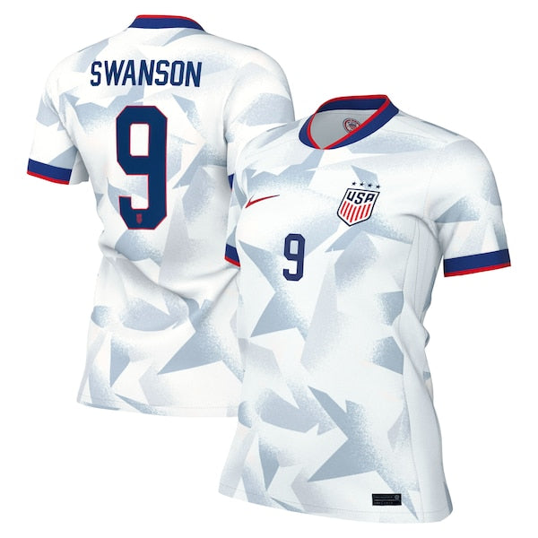 Mallory Swanson USWNT Nike Women's 2025 Home Replica Player Jersey - White