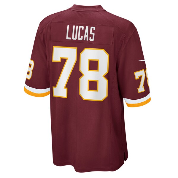 Cornelius Lucas Washington Football Team Nike Game Player Jersey - Burgundy - Image 3