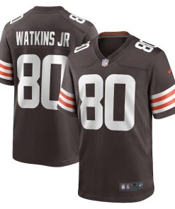 Austin Watkins Jr. Cleveland Browns Nike Team Game Jersey -  Brown