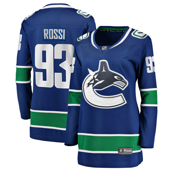 Marco Rossi Vancouver Canucks Women's Home Breakaway Player Jersey - Blue