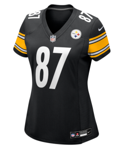 Alternative view of Matt Sokol Pittsburgh Steelers Nike Women's Team Game Jersey -  Black