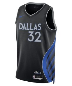 Alternative view of Dallas Mavericks Nike 2025/26 City Edition Swingman Jersey - Black - Cooper Flagg - Unisex