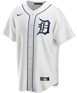 Alternative view of Detroit Tigers Nike Home Pick-A-Player Retired Roster Replica Jersey - White