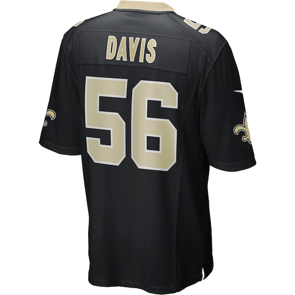 Demario Davis New Orleans Saints Nike Game Jersey - Black - Image 3
