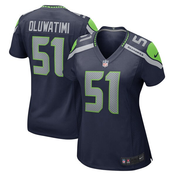 Olusegun Oluwatimi Seattle Seahawks Nike Women's Game Jersey - College Navy