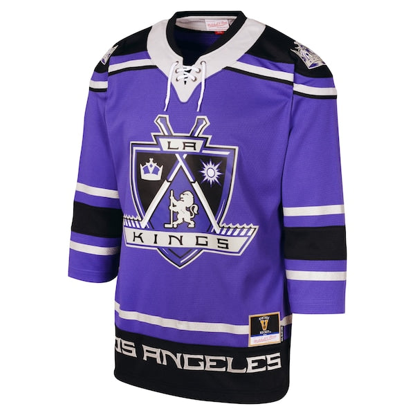 Los Angeles Kings Youth 2002 Blue Line Player Jersey - Purple - Image 2
