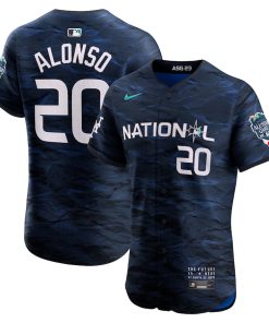Pete Alonso National League Nike 2023 MLB All-Star Game Vapor Premier Elite Player Jersey - Royal