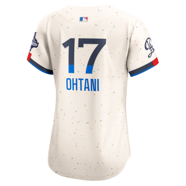 Shohei Ohtani Los Angeles Dodgers Nike Women's 2025 World Series Champions Home Limited Jersey - Cream - Image 3