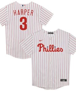 Bryce Harper Philadelphia Phillies Nike Preschool Home Replica 2.0 Player Jersey - White