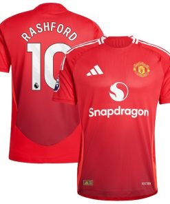 Marcus Rashford Manchester United 2024/25 Home Authentic Player Jersey - Red