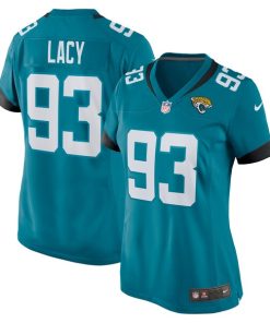 Tyler Lacy Jacksonville Jaguars Nike Women's Team Game Jersey -  Teal