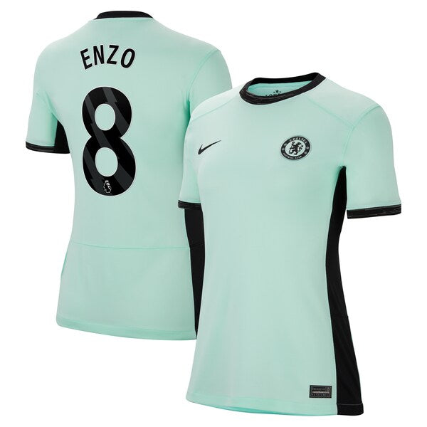 Enzo Fern¨¢ndez Chelsea Nike Women's 2023/24 Third Stadium Replica Player Jersey - Mint
