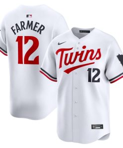 Kyle Farmer Minnesota Twins Nike Home Limited Player Jersey - White