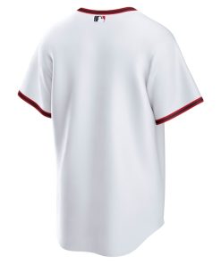 Alternative view of Cleveland Guardians Nike Home Home Blank Replica Jersey - White