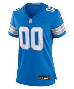 Alternative view of Detroit Lions Nike Women's Custom Game Jersey - Blue
