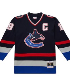 Alternative view of Markus Naslund Vancouver Canucks 2003-04 Power Play Jersey - Navy