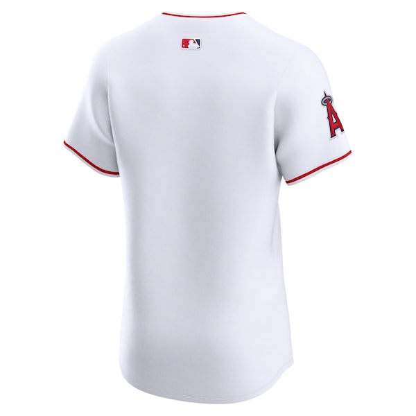 Los Angeles Angels Nike Home Elite Jersey - White - Image 3