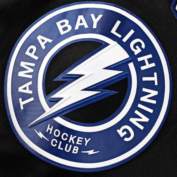 Tampa Bay Lightning Alternate Premium Custom Jersey - Black/Blue/White - Image 5