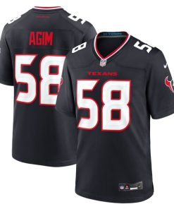 McTelvin Agim Houston Texans Nike Team Game Jersey -  Navy