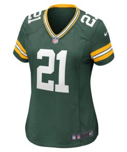 Alternative view of Eric Stokes Green Bay Packers Nike Women's Game Jersey - Green
