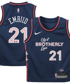 Joel Embiid Philadelphia 76ers Nike Preschool  Swingman Replica Jersey - City Edition - Navy