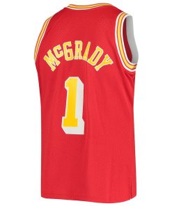 Alternative view of Tracy McGrady Houston Rockets 2001/02 Hardwood Classics Swingman Jersey - Red