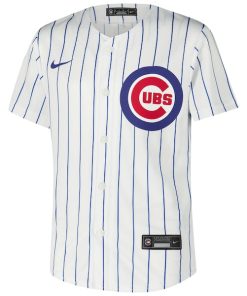 Alternative view of Isaac Paredes Chicago Cubs Nike Youth Home Player Game Jersey - White