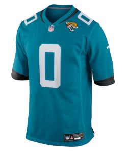 Alternative view of Devin Lloyd Jacksonville Jaguars Nike Team Game Jersey -  Teal