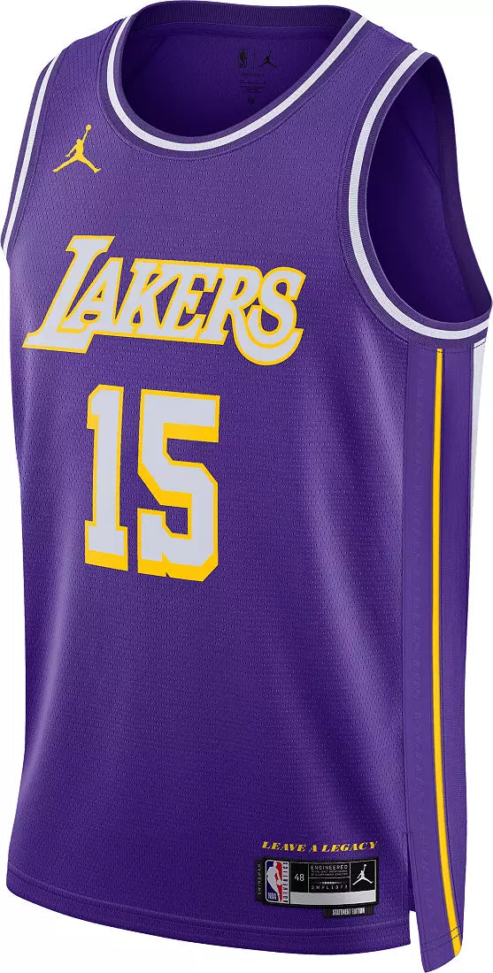 Austin Reaves Los Angeles Lakers Nike Unisex 2025/26 Swingman Jersey - Purple - Image 2