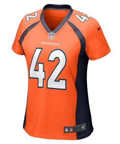 Alternative view of Nik Bonitto Denver Broncos Nike Women's Game Player Jersey - Orange