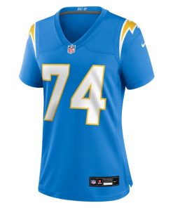 Alternative view of Austin Deculus Los Angeles Chargers Nike Women's Team Game Jersey -  Powder Blue