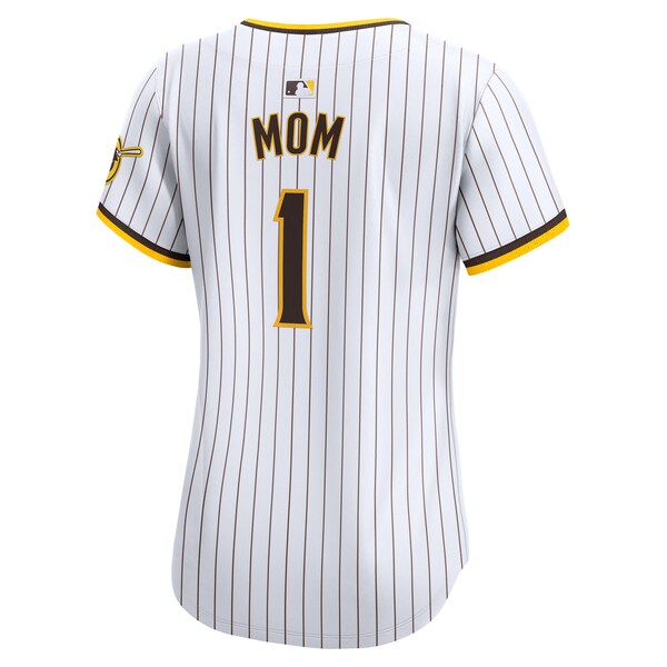 San Diego Padres Nike Women's #1 Mom Home Limited Jersey - White - Image 3