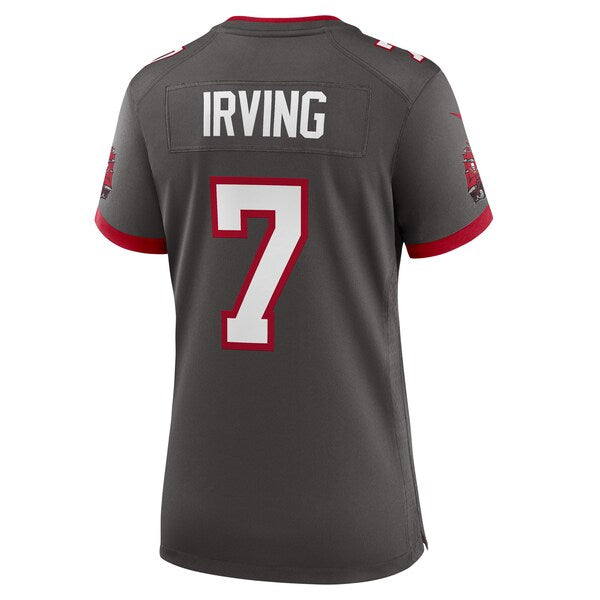 Bucky Irving Tampa Bay Buccaneers Nike Women's Alternate Game Jersey - Pewter/Red/White - Image 4