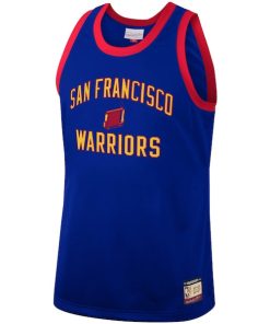 Alternative view of Golden State Warriors  Hardwood Classics Team Heritage Fashion Jersey - Royal